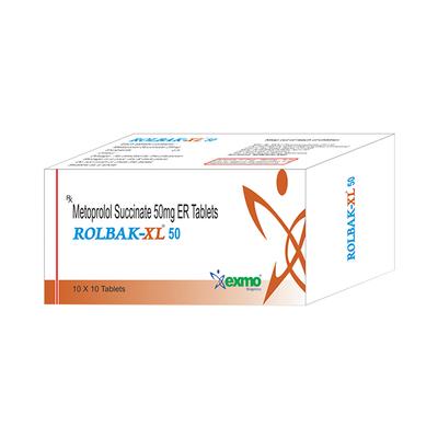 ROLBAK XL 50 Tablet 10's - Hypertension-Bet