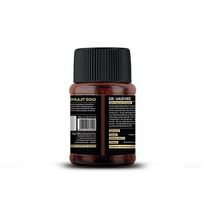 Dr.Vaidya's Shilajit Gold Capsule (Pack of 3 x 30's) - Pure Herbs