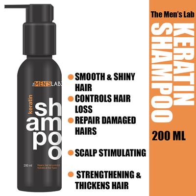 The Men's Lab Keratin Hair Shampoo 200 ml - Shampoos