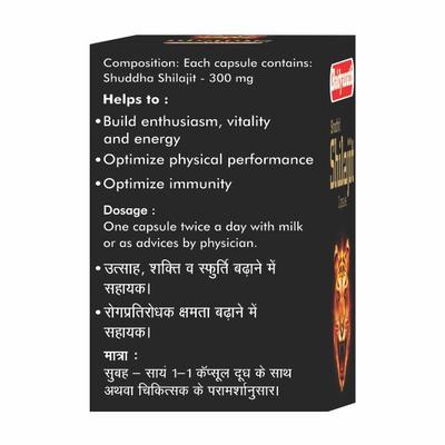 Baidyanath Shilajit Capsule 30's - Speciality Medicines
