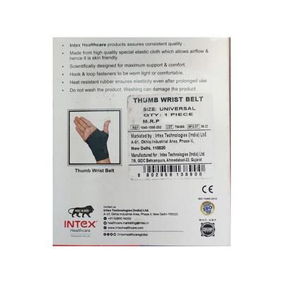 Intex Thumb Wrist Belt (U) - Arm/Elbow Supports