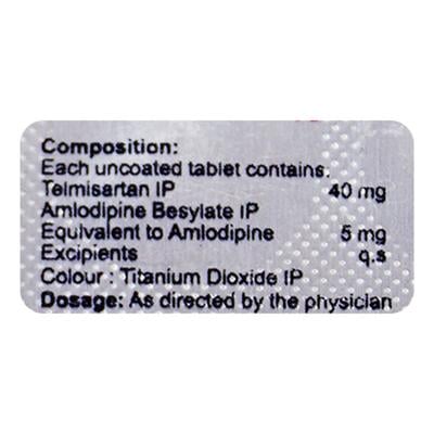 TELTAN AM 40mg Tablet 10's - Hypertension-Ang