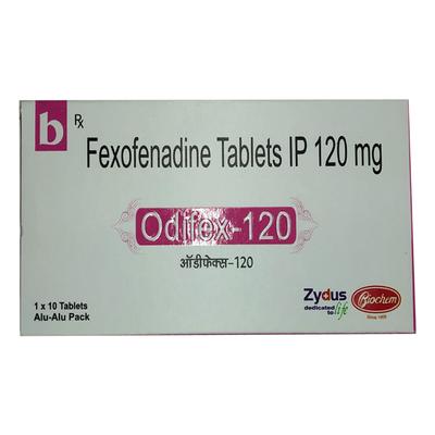 Odifex 120mg Tablet 10'S - Allergies-Ant