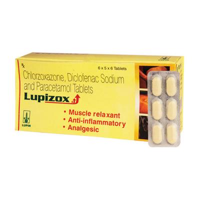 Lupizox Tablet 6'S - Muscle Spasm-Mus