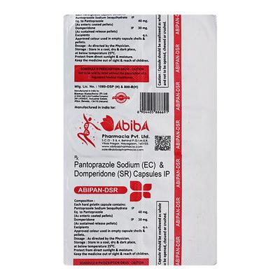 ABIPAN DSR Capsule 10's - Ulcer/Reflux/Flatulence-Aaa