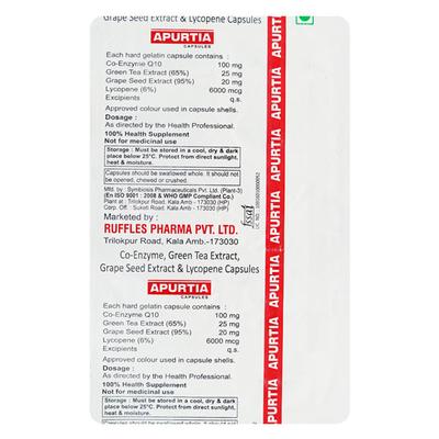 APURTIA Capsule 10's - Supplements-Sup