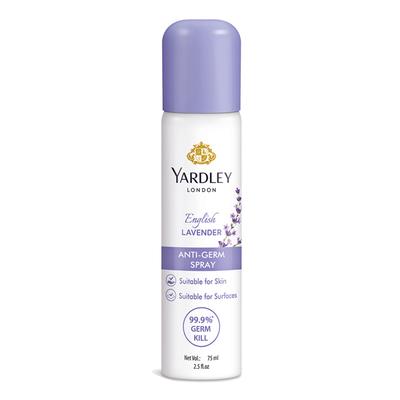 Yardley London Anti-Germ Spray for Skin & Surfaces - English Lavender 75 ml - Others