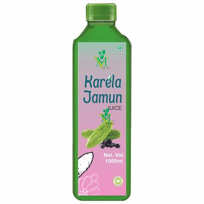 Mint Veda Karela Jamun Juice 1000 ml - Herbal Dietary Supplement