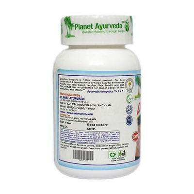 Planet Ayurveda Digestion Support Capsules 60's - Speciality Medicines