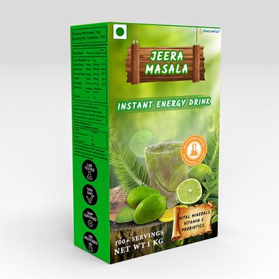 ElectroFizz Instant Energy Drink Powder - Jeera Masala 1 kg - Energy Drinks