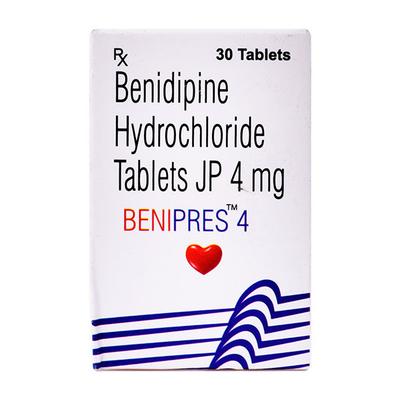 BENIPRES 4mg Tablet 30's - Hypertension-Cal