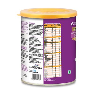 Protinex Junior Powder - Vanilla Flavour 200 gm (Tin) - Kids Nutrition