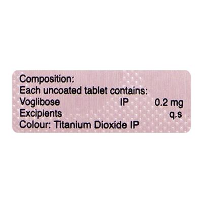 VOGLIMIT 0.2mg Tablet 10's - Diabetes-Ant