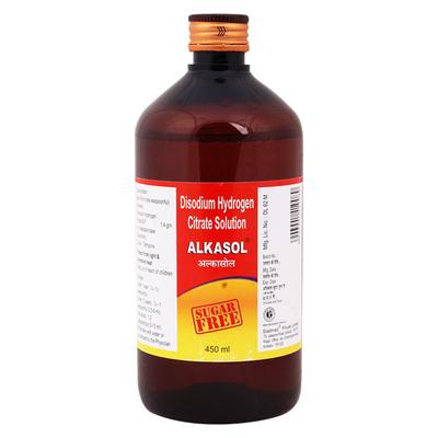 ALKASOL SUGAR FREE SOLUTION 450ml - Kidney Disease/Stones-Oth