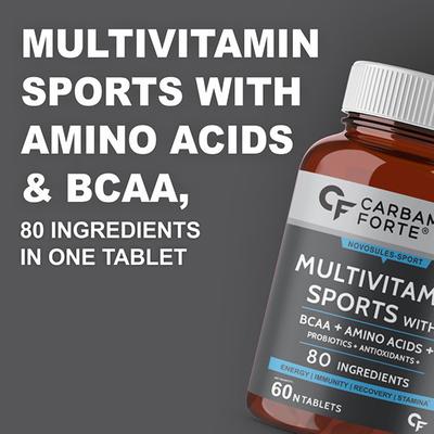 CF Novasules-Sport Multivitamin Sport Veg Tablet 60's - Multi-Vitamins