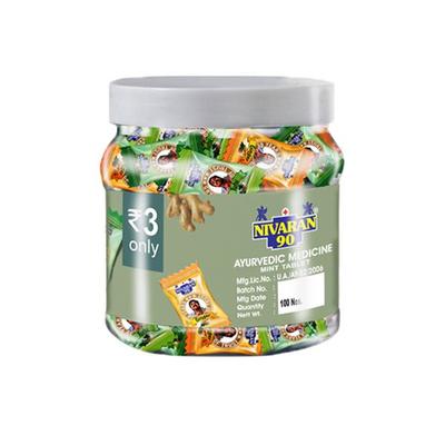 Nivaran 90 Cough Cure Lozenges Jar 100 1's - Speciality Medicines