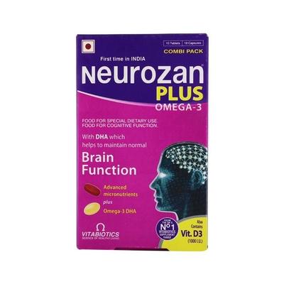 Neurozan Plus Omega 3 Combipack 1's - Supplements-Sup