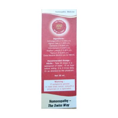 Bioforce Blooume 33 Tonic for Men Drops 30 ml - Homeopathic Drops