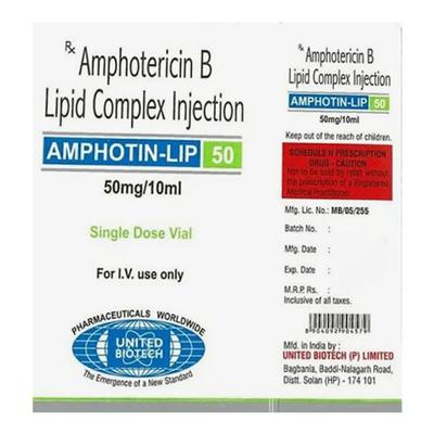 AMPHOTIN LIP 50mg Injection 1's - Fungal Infections-Anf