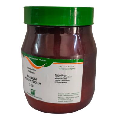 Bio-India's Biochemic Tablet - Kalium Muriaticum 12X 450 gm - Bio-Chemic