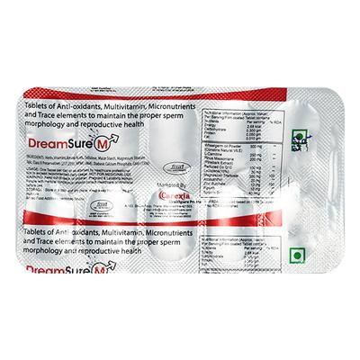 DREAMSURE M Tablet 10's - Supplements-Sup