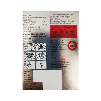 XSTRONG Oral Disintegrating Strips 4's - Impotence/Erectile Dysfunction (Ed)