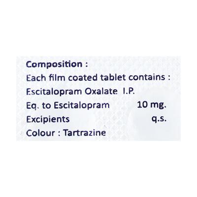 CIPAM S 10 Tablet 15's - Depression-Ant