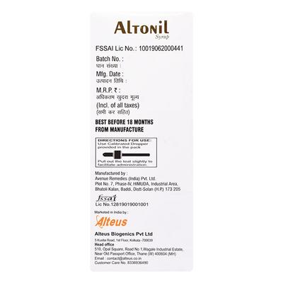 ALTONIL Syrup 100ml - Supplements-Sup