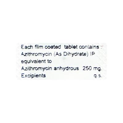 ZIMAC 250 Tablet 6's - Bacterial Infections-Mac