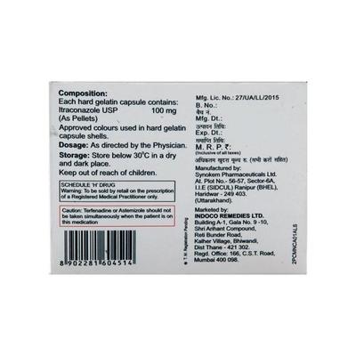 Clobitra 100mg Capsule 4'S - Fungal Infections-Anf
