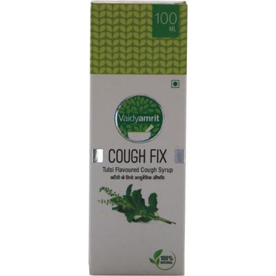 Vaidyamrit Cough Fix Syrup - Tulsi 100 ml - Cough & Cold (Ayush)