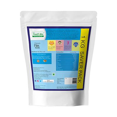 The Food Folks Chosen Raw Flax Seeds 1 kg - Nutritional Bars