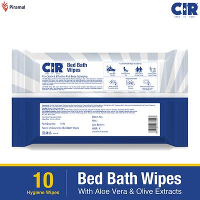 CIR Bed Bath Wipes - Aloe Vera & Olive 10's - Diapers & Wipes