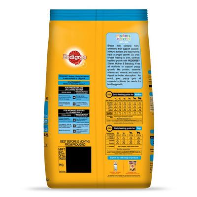 Pedigree Mother & Babydog Starter Nutri Defence with Milk 3000 gm - Petfood