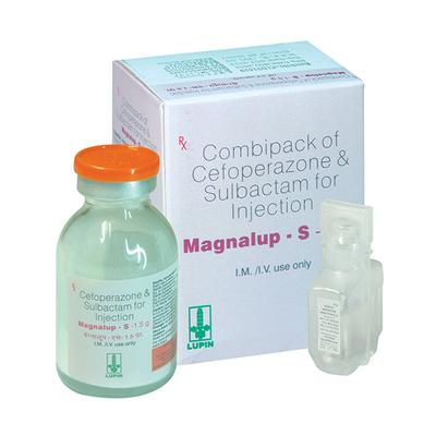 Magnalup S Injection 1.5gm - Bacterial Infections-Cep