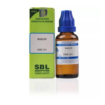 SBL Rheum 1M Liquid 30 ml - Dilutions