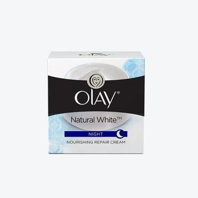 Olay Natural White Night Cream 50 gm - Night Cream