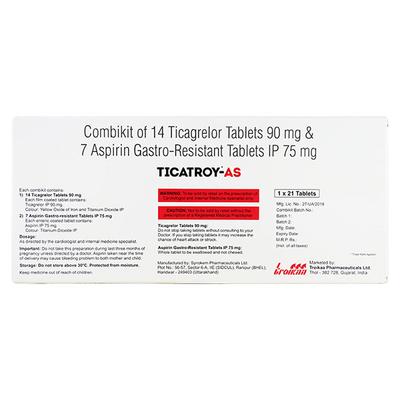 TICATROY AS Combi Kit 21's - Blood Clot-Ant