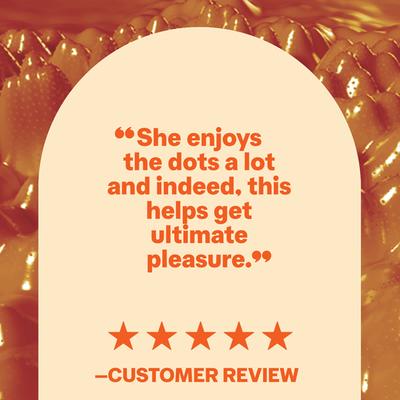 Durex Condoms - Extra Dots 3's - Plain/Flavoured Condoms