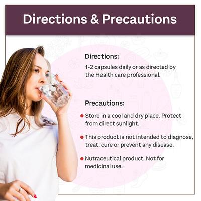 Vogue Wellness Pre & Probiotic Capsule 60's - Digestive Health