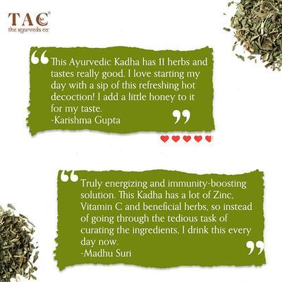 TAC The Ayurveda Co. Ayurvedic Kadha 100 gm - Pure Herbs