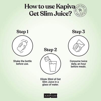 Kapiva Dia Free Juice 1 Litre + Get Slim Juice 1 litre - Ayurvedic Juices