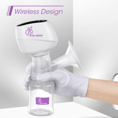 R For Rabbit First Feed Comfort Plus Breast Pump - White 1's - Breast Pump