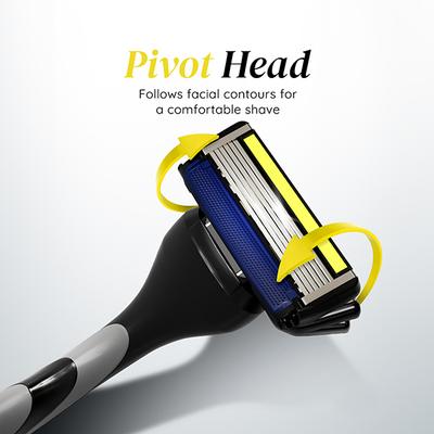 LetsShave Pro 6 Advanced Razor Blades - Men 4's - Razors & Cartridges