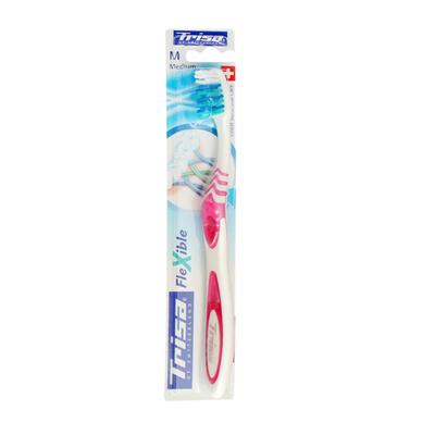 Trisa Flexible Medium Toothbrush 1's - Baby Oral Care