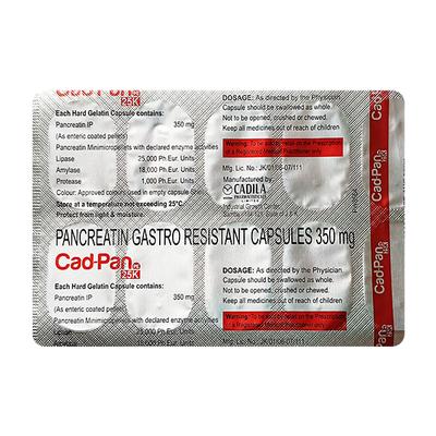 CAD PAN PE 25k Capsule 10's - Digestion-Dig