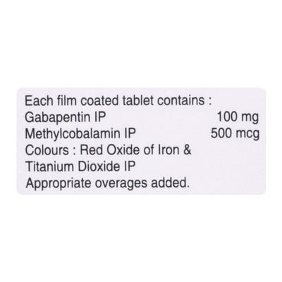 RESHEATH G 100 Tablet 10's - Neuropathic Pain-Dru