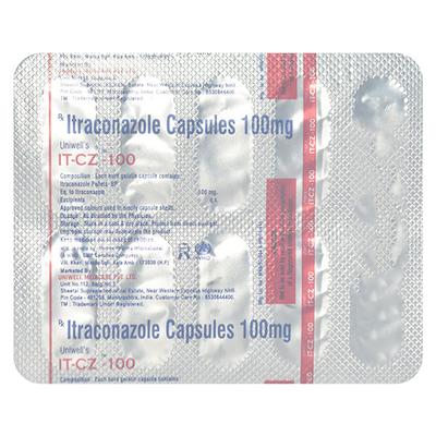 IT CZ 100 Capsule 10's - Fungal Infections-Anf