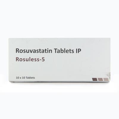 Rosuless 5mg Tablet 10'S - High Cholesterol-Dys