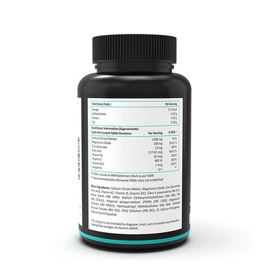 NutritJet Calcium Magnesium Zinc Vitamin D3 & B12 Tablet 60's - Calcium And Minerals